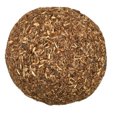Jucărie pentru Pisici, Minge cu Catnip și Clopoțel, 4 cm