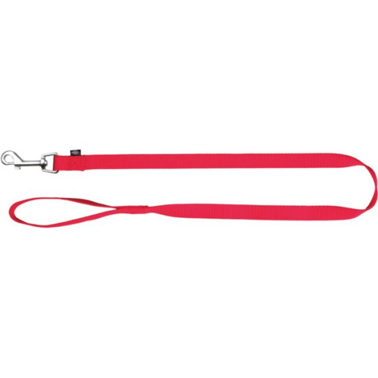 Lesă Classic Trixie, L-XL: 1.00 m / 25 mm, Roșu