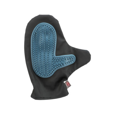 Trixie – mănușă pentru periat, utilizare mâna dreaptă, 14 × 25 cm