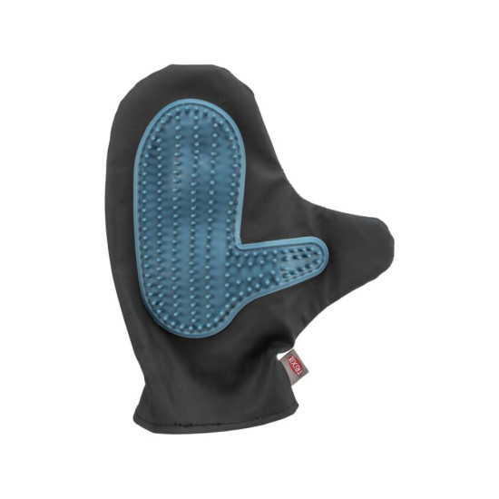 Trixie – mănușă pentru periat, utilizare mâna dreaptă, 14 × 25 cm