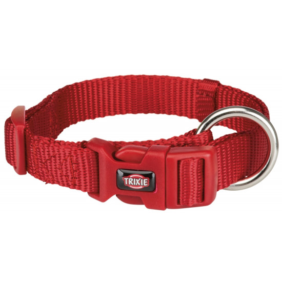 Zgardă Premium pentru Câini Trixie, M–L: 35–55 cm / 20 mm, Roșu, 201603
