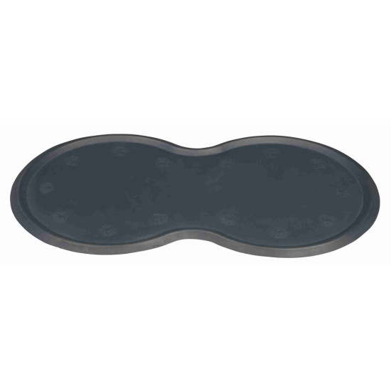 Șervet pentru Castron Trixie, din Cauciuc, 45 x 25 cm, Gri Închis